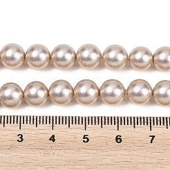 Smerigliato perle di vetro fili di perline&nbsp;GLAA-A044-08A-12
