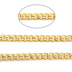 Cadenas de eslabones cubanos de acero inoxidable 304 con revestimiento iónico (IP)&nbsp;CHS-E013-17C-G