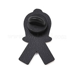 Épingles en émail pour ruban de sensibilisation à la protection&nbsp;LS-JEWB-C048-03B-EB