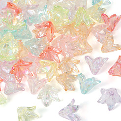 160 tappo di perline acriliche trasparenti in 8 colori&nbsp;OACR-TA0001-16