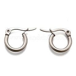Orecchini a cerchio in acciaio inossidabile 304 anti-ossidazione&nbsp;EJEW-F105-36P