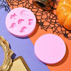 1 lot de 2 moules en silicone à thème Halloween&nbsp;ST-CJ0007-72