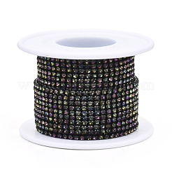 Électrophorèse fer strass strass chaînes&nbsp;CHC-Q009-SS12-B10