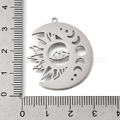 Ciondoli in acciaio inox 304&nbsp;LS-STAS-S178-06P