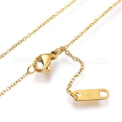 Colliers pendentifs en acier inoxydable 304&nbsp;NJEW-I240-23G
