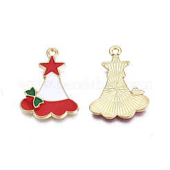 Encantos de esmalte de aleación de chapado en rack&nbsp;ENAM-N055-160