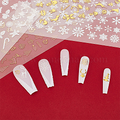 10 Blatt 10 Stile Weihnachts-Haustier selbstklebende festliche Aufkleber&nbsp;STIC-OC0001-15