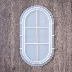 DIY ovale Aufbewahrungstablett-Silikonformen&nbsp;DIY-B076-02B