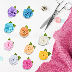 40 Stück 10 Farben Blumen-Vlies-Zubehör&nbsp;DIY-CY0001-73A