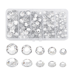430 pz 5 stili di cabochon in plastica&nbsp;FIND-PH0021-48A