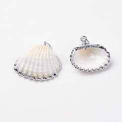 Galvanisieren Shell-Anhänger&nbsp;X-BSHE-L036-05