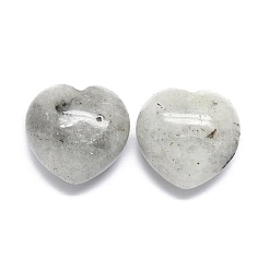 Natürlicher Labradorit-Herz-Liebes-Palmen-Sorgenstein&nbsp;G-H268-F02-A
