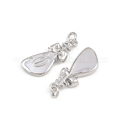 Messing Anhänger & Charms&nbsp;KK-B157-13P