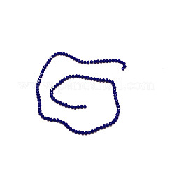 Cuentas opacas de color sólido cuentas de vidrio&nbsp;GLAA-TAC0012-02