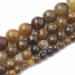 Natürliche Pietersite Perlenstränge&nbsp;G-S333-10mm-010