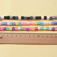 3 Stränge 3 Stil handgemachte Fimo Perlenstränge&nbsp;CLAY-FS0001-17