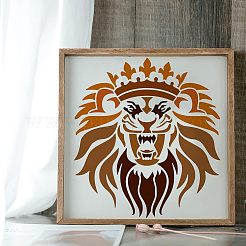 Modèles de pochoirs de peinture de dessin réutilisables en plastique&nbsp;DIY-WH0172-885