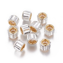 Messing Zirkonia European Beads&nbsp;KK-E772-01I