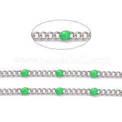 Cadenas de eslabones esmaltadas de acero inoxidable 304&nbsp;CHS-P013-01P-10