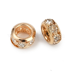 Perles en laiton de strass&nbsp;KK-U071-02C-01KCG