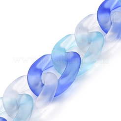 Catenella in acrilico trasparente fatta a mano&nbsp;AJEW-JB00543-01