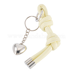 Porte-clés en similicuir et plastique&nbsp;KEYC-TAC00080