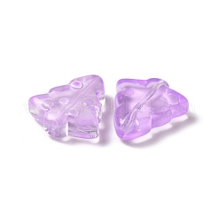 Perles de verre teintes et chauffées&nbsp;GLAA-B009-02