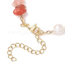 Bracelets en perles de jade olive naturel&nbsp;BJEW-TA00634