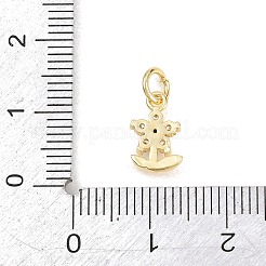 Valentinstag Messing Micro Pave Zirkonia Anhänger&nbsp;KK-H273-42G-01