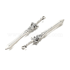 Gros pendentifs en alliage de style tibétain&nbsp;FIND-G078-32D-AS