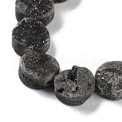 Elettrodeposte druzy naturale perline agata fili&nbsp;G-M433-01G