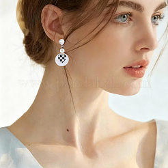 Accessoires de clous d'oreilles en laiton&nbsp;KK-CN0003-42S