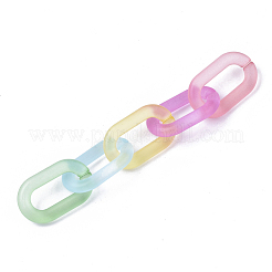 Anelli in acrilico trasparente che collega&nbsp;OACR-N009-005A-F