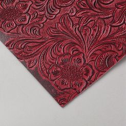 PVC-Lederstoff mit Phoenix-Muster&nbsp;DIY-WH0740-62B