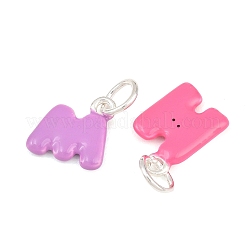 Pendentifs d'émail en alliage&nbsp;AL-CBA5201-05