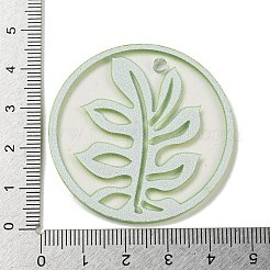 Pendentifs acryliques opaques&nbsp;BACR-C001-01A