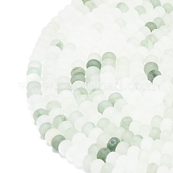 Fili di perle di quarzite naturale di Tianshan Cui&nbsp;G-P575-A06-6x4mm