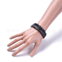 Unisex stapelbare Armbandsets&nbsp;BJEW-JB04896-01