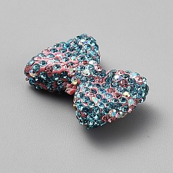 Perline di argilla polimerica e strass fatte a mano&nbsp;FIND-WH0521-130F