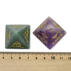 6 pièce d'obsidienne naturelle&nbsp;G-C186-06