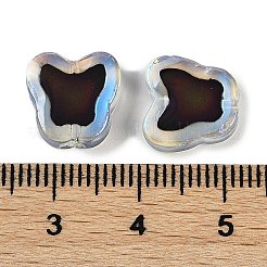Perline di vetro bicolore&nbsp;GLAA-Z007-05A