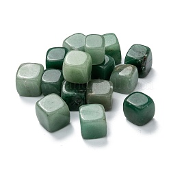 Естественный зеленый бисер авантюрин, лечебные камни, для энергетической балансирующей медитативной терапии, без отверстия , самородки, упавший камень, драгоценные камни наполнителя вазы, 22~30x19~26x18~22 мм, Около 60 шт / 1000 г