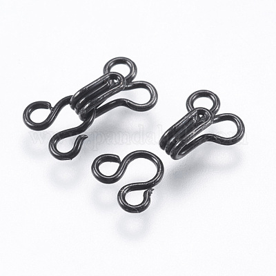 Wholesale PandaHall Elite 12 Sets Cloth Sewing Hook and Eye Closure  Fasteners for Trousers and Skirt 