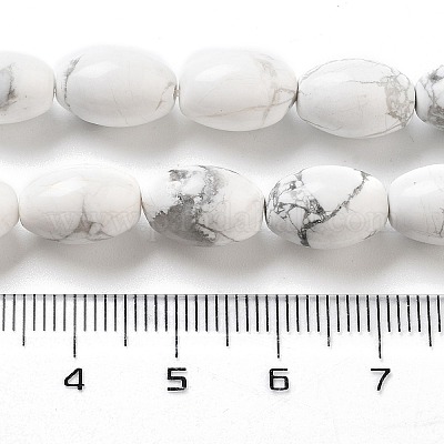 Natürliche Howlith Perlen Stränge&nbsp;G-B106-B25-01-1