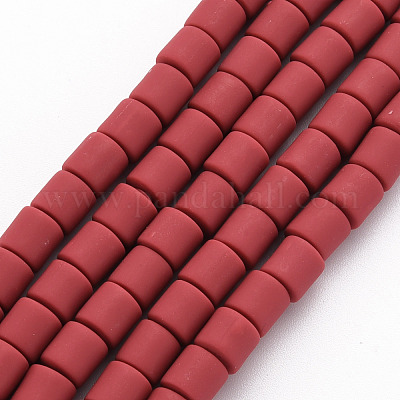 Chapelets de perles en pâte polymère&nbsp;CLAY-T001-C44-1