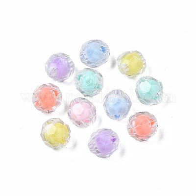 Perles en acrylique transparente&nbsp;X-TACR-S135-009-1