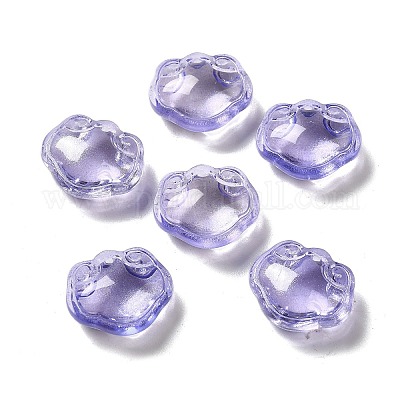 Pendentifs en verre transparent&nbsp;GLAA-D025-08L-1