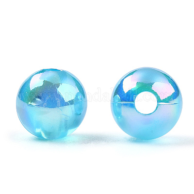 Perles en acrylique transparente&nbsp;MACR-T046-01C-09-1