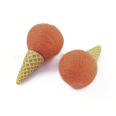 Wholesale Wool Felt Ice Cream Crafts Supplies 