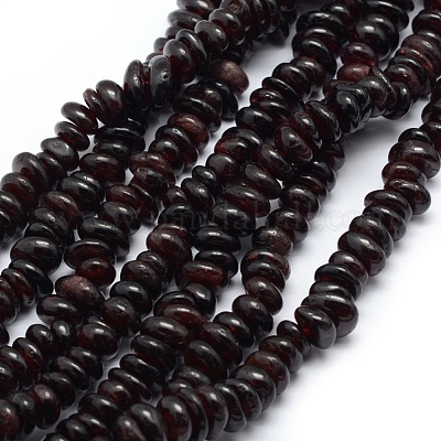 Chapelets de perles de grenat naturel&nbsp;G-P332-76-1
